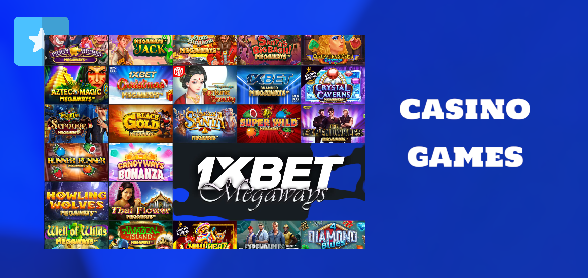 1xBet casino games